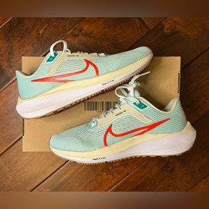 Nike Air Zoom Pegasus 40 Jade Ice Women Running Jogging Shoes DV3854-300 Size 8